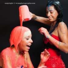 WAM Photography: Red Vs.  Blue--an in no way political colour fight
