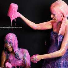 WAM Photography: Red Vs.  Blue--an in no way political colour fight