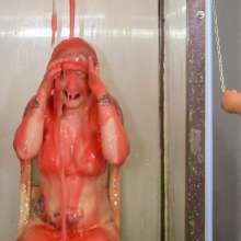 JellynCustard: Pippa Lily's first-ever Gunge Tank experience!