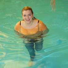 Perfectwetlook: Zuzka in the Pool