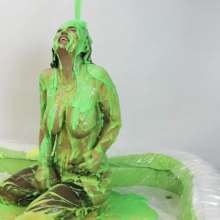 GirlsGetGunged: Sexy striptease and sliming with Rosie-Lee
