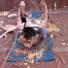 hooliham: Surprise!  It's Episode 18: Messy Yoga!
