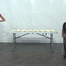 MostWam: Lila and Sky Pie Argument and Stripping [Topless]