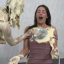MostWam: Lila and Sky Pie Argument and Stripping [Topless]