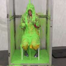 MostWam: Sky's Rain Coat Gunge Test [coat,trousers,wellies]