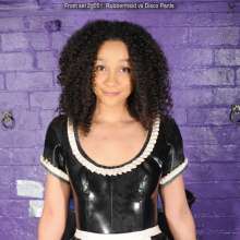 DungeonMasterOne: Saturation Hall: Latex Maid Friday vs Disco Pants Cindy!
