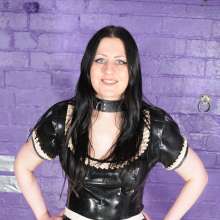 DungeonMasterOne: Latex lesbians Rosemary and Susie in rubber and lots of mess!  Free pics!