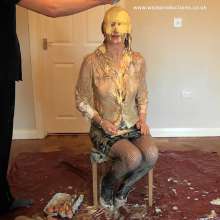 WSMProductions: Custard Couple (CC) in messy provocative role--wsm