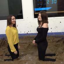 MostWam: Casual Mud Wrestling 01 Amber And Rhian