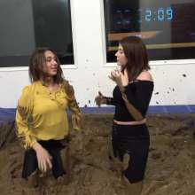 MostWam: Casual Mud Wrestling 01 Amber And Rhian