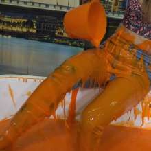 MostWam: Amber And Another Orange Gunge Bath