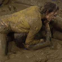 MostWam: Casual Mud Wrestling 01 Amber And Rhian