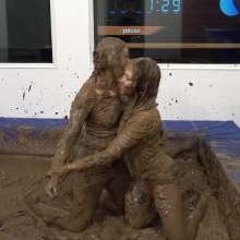 MostWam: Casual Mud Wrestling 01 Amber And Rhian