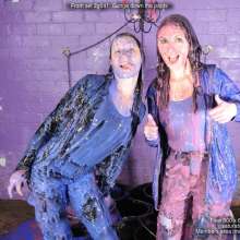 DungeonMasterOne: Gunge down their pants!  Honeysuckle and Lucia get very very messy!