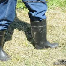 DungeonMasterOne: Langstonedale: Susie gets covered in mud in denim overalls!