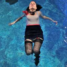 ufa217: Lola swims in a pool.