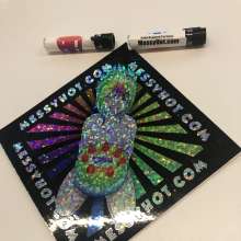 messyhot: Cake scented perfume and stickers now available