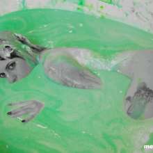 messyhot: Previews from Honey Heptane's 1st solo slime scene