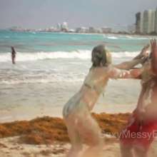 Alana SexyMessyBabes: Public Messy Shoot!