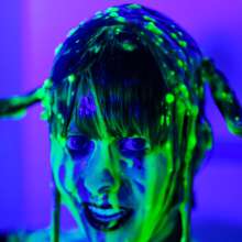 messyhot: Previews from Honey Heptane's 1st solo slime scene