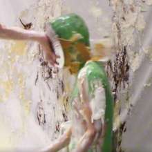 hooliham: Preview Pics of the New Pie in the Face Gameshow!