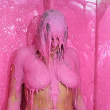 bosunbob: Photoset of gorgeous Sarah's first time being gunged