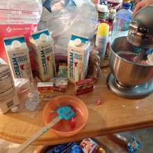 The_Intrigued_WAMers: Some pies and cake batter slime