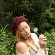 eileenvogel: Eileen in winter winter wool jumper and leggings