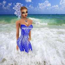 soakinJo: Soakin Jo Models Evening Gowns in the Sea