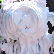 PieZone: Sexy Shaving Cream Smoking with Jessa Jordan!