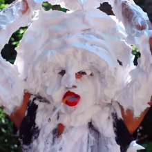 PieZone: Sexy Shaving Cream Smoking with Jessa Jordan!