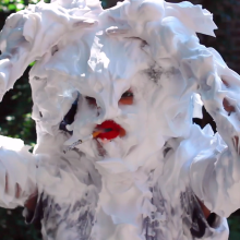 PieZone: Sexy Shaving Cream Smoking with Jessa Jordan!