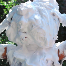 PieZone: Sexy Shaving Cream Smoking with Jessa Jordan!