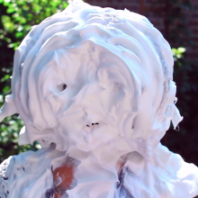 PieZone: Sexy Shaving Cream Smoking with Jessa Jordan!