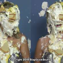 SlapstickStuff: Ex-Playmate Julie comes to SlapstickStuff, immediately regrets it!