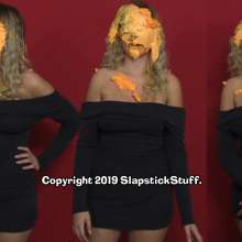 SlapstickStuff: Ex-Playmate Julie comes to SlapstickStuff, immediately regrets it!