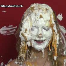 SlapstickStuff: Ex-Playmate Julie comes to SlapstickStuff, immediately regrets it!