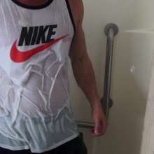 bodybyjake: Shower in the Gym Locker Room