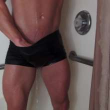 bodybyjake: Shower in the Gym Locker Room