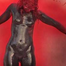 FOXY: Mina covered paint... final top