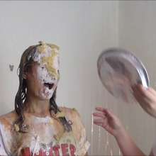 RevSlymsford: Mia the Hooters Waitress Trashed... The Dessert Course!