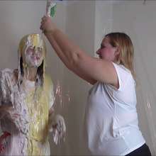 RevSlymsford: Mia the Hooters Waitress Trashed... The Dessert Course!