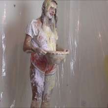 RevSlymsford: Mia the Hooters Waitress Trashed... The Dessert Course!