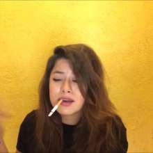 RevSlymsford: Tiswas Girl's Smoking and Shaving Cream Challenge