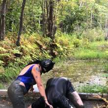 MessyQcCouple: Our last muddy fun session from last year...!