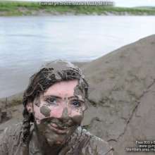 DungeonMasterOne: Maude's Muddy Minidress Gymnastics!  With video trailer!