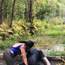 MessyQcCouple: Our last muddy fun session from last year...!