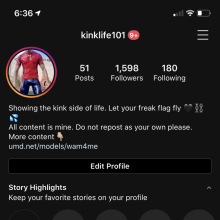 wam4me: Follow me  IG: @kinklife101