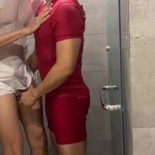 Daniel Wetlook: Daniel and Yago: Wet and Cum in Bathroom on May 2020