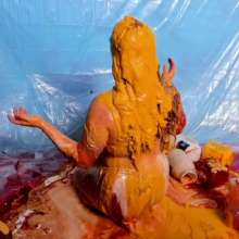 Darla DeVour: Darla Plays Messy Game with 130 Pounds of Condiments